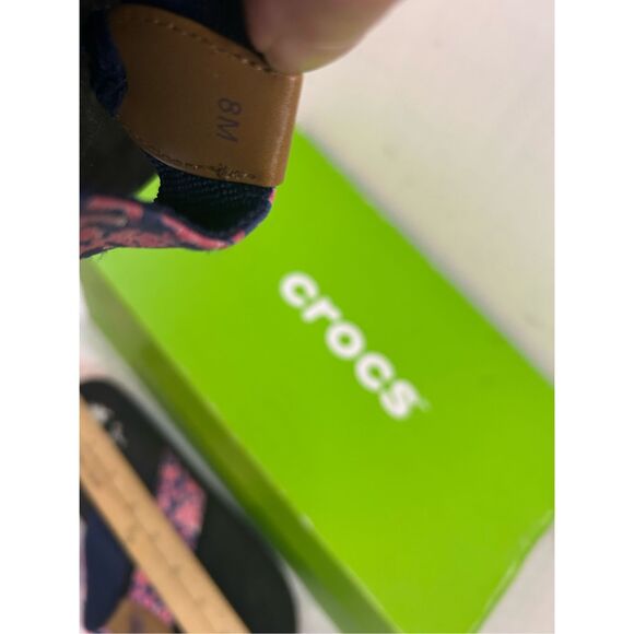 Jellypop flip flops size 8m sandals multi-color straps - Picture 6 of 7